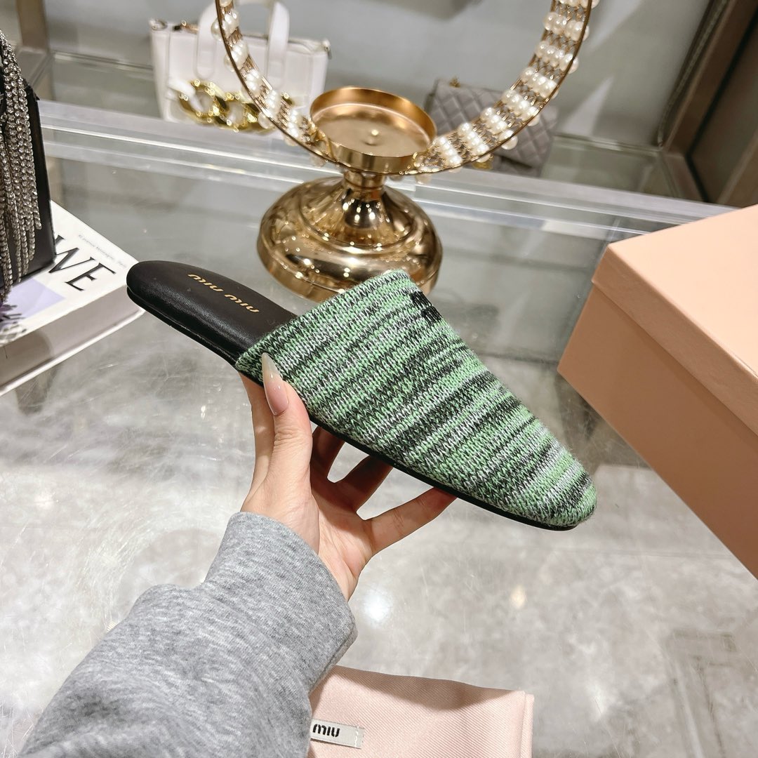 Miu Miu Wool slippers - PerfectKickZ