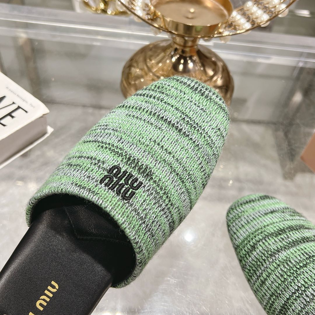 Miu Miu Wool slippers - PerfectKickZ