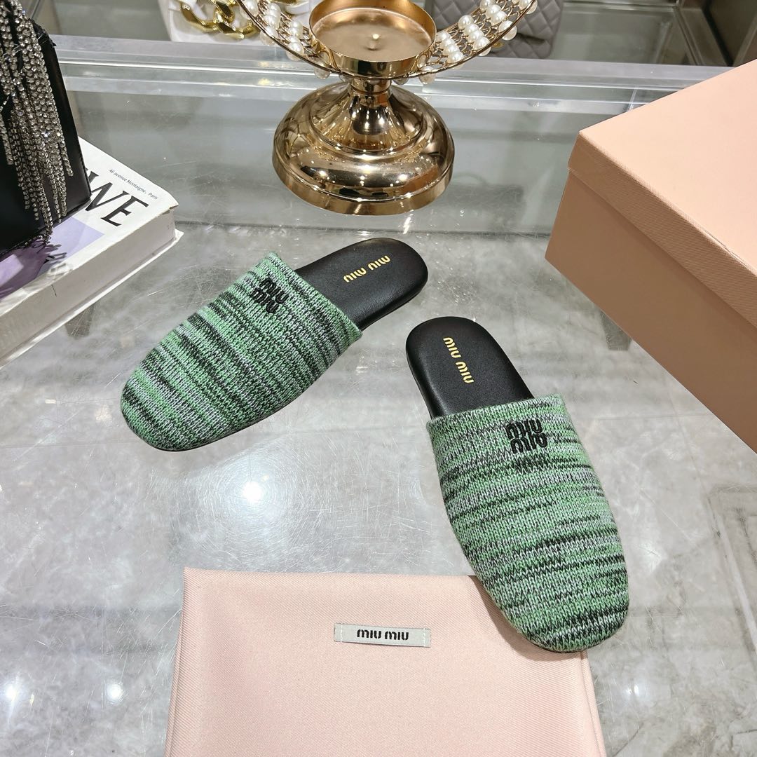 Miu Miu Wool slippers - PerfectKickZ