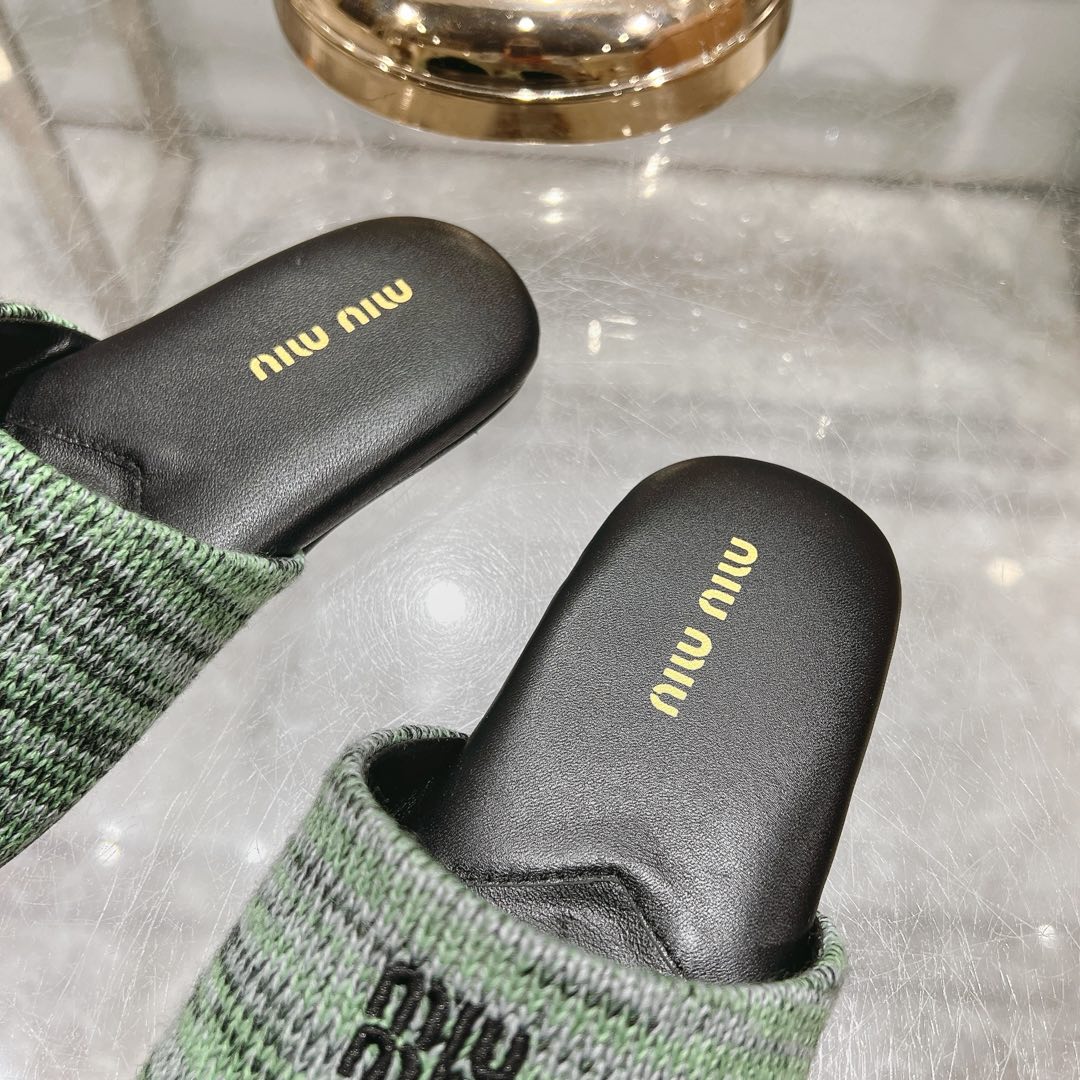Miu Miu Wool slippers - PerfectKickZ
