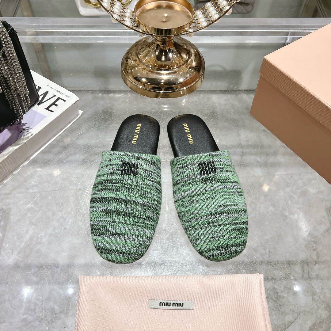 Miu Miu Wool slippers - PerfectKickZ
