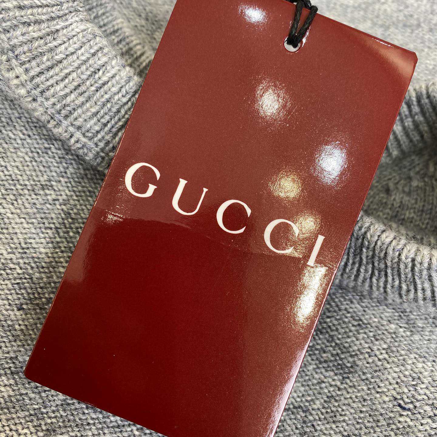 Gucci Wool Cashmere Sweater With Intarsia - PerfectKickZ