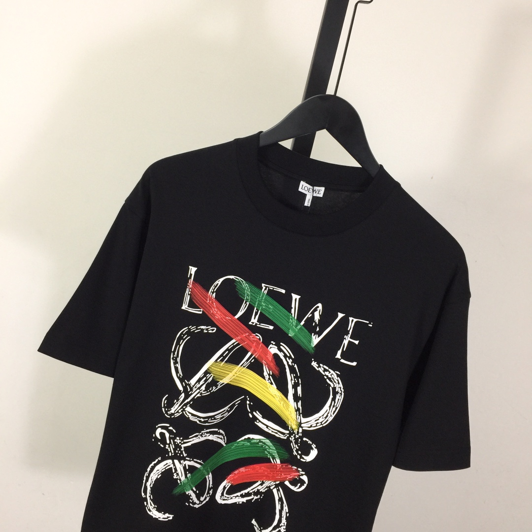 Loewe Loose Fit T-shirt In Cotton - PerfectKickZ