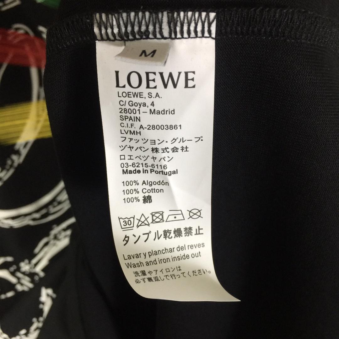 Loewe Loose Fit T-shirt In Cotton - PerfectKickZ