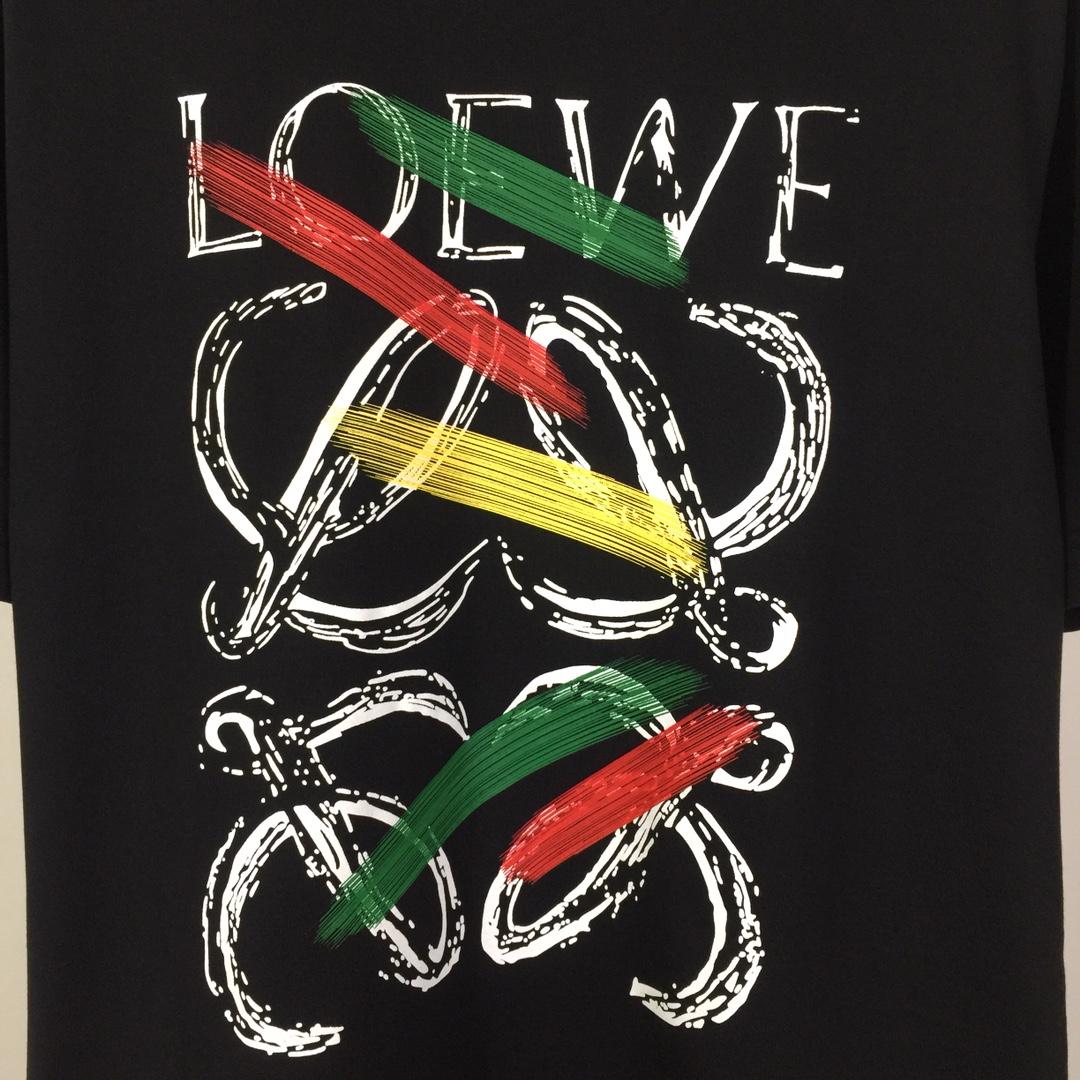 Loewe Loose Fit T-shirt In Cotton - PerfectKickZ