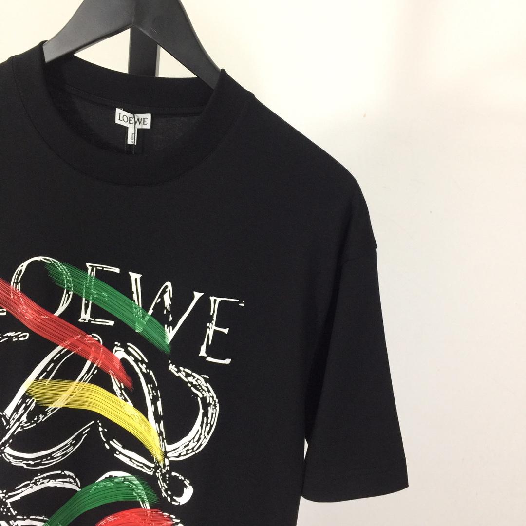 Loewe Loose Fit T-shirt In Cotton - PerfectKickZ