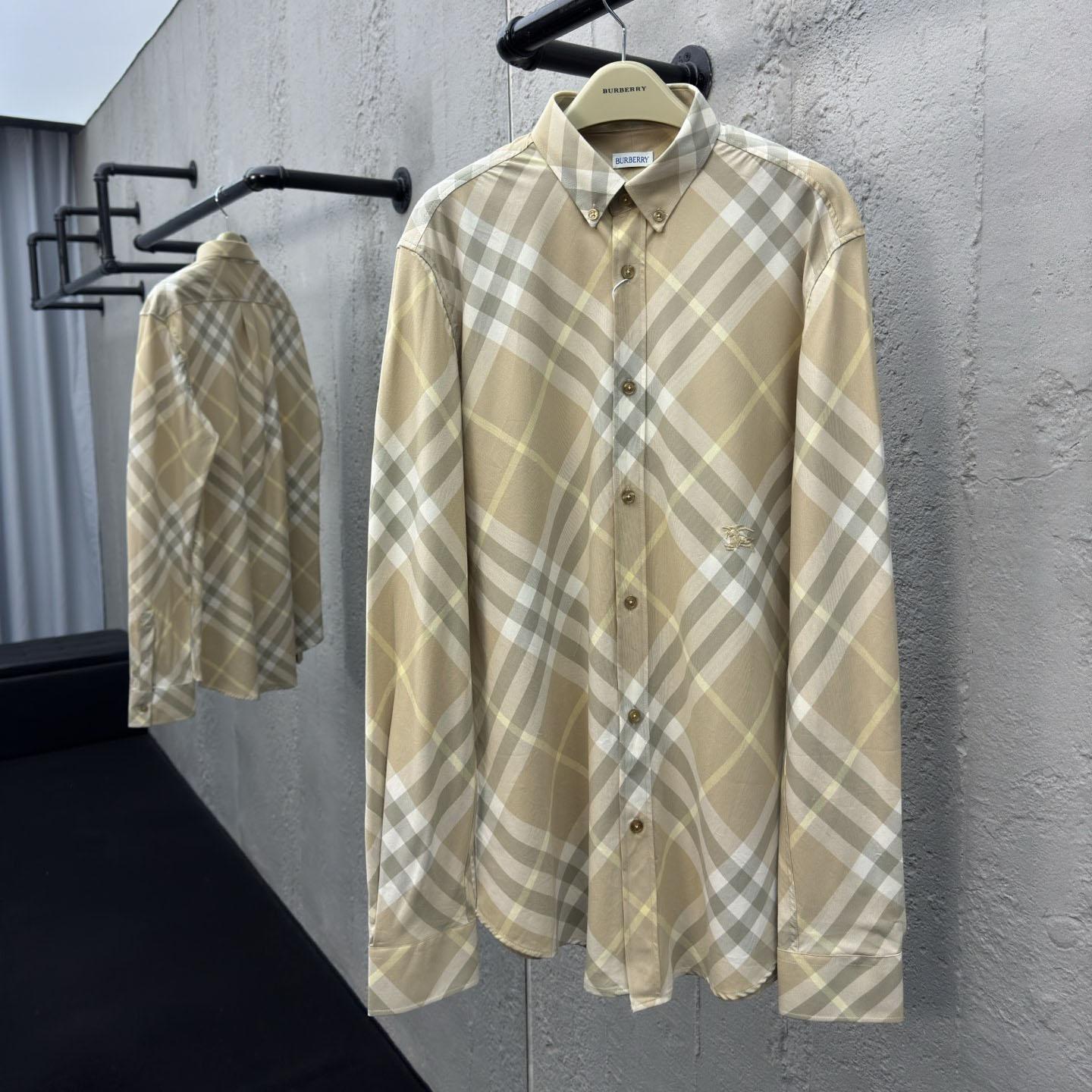 Burberry Vintage-check Cotton Shirt - PerfectKickZ