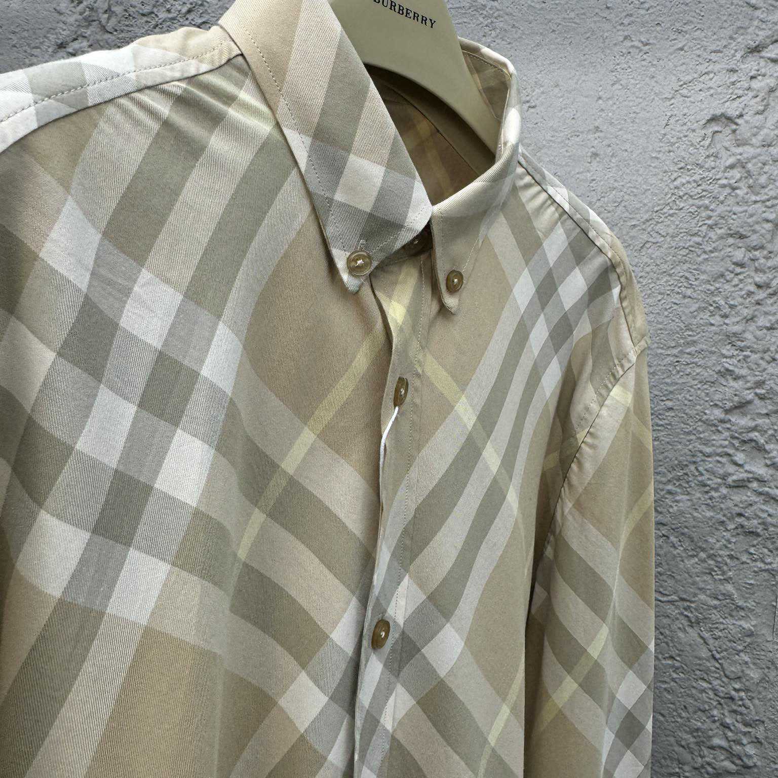 Burberry Vintage-check Cotton Shirt - PerfectKickZ