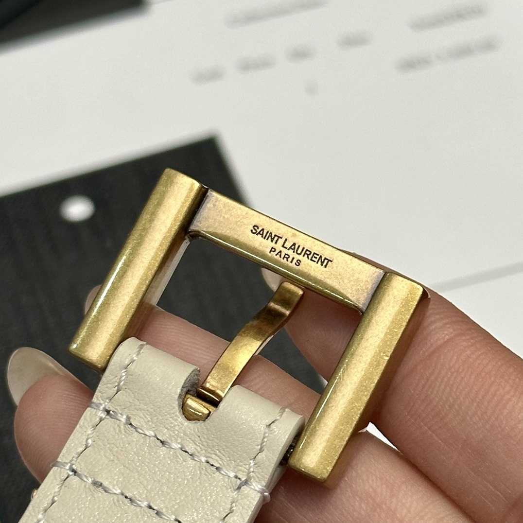 Saint Laurent Leather Belt     - PerfectKickZ