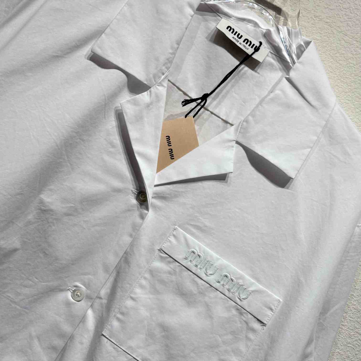 Miu Miu Poplin Shirt - PerfectKickZ