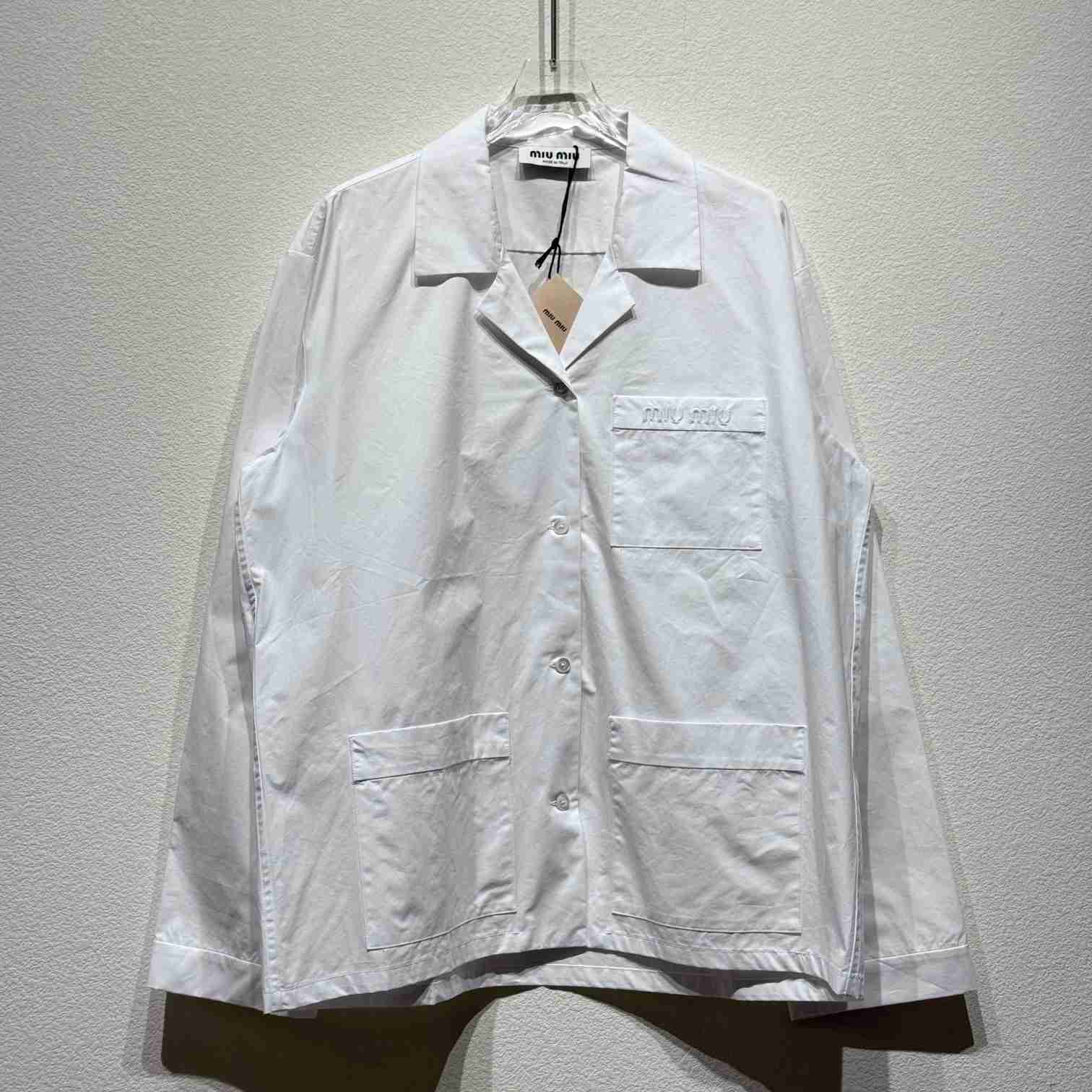 Miu Miu Poplin Shirt - PerfectKickZ
