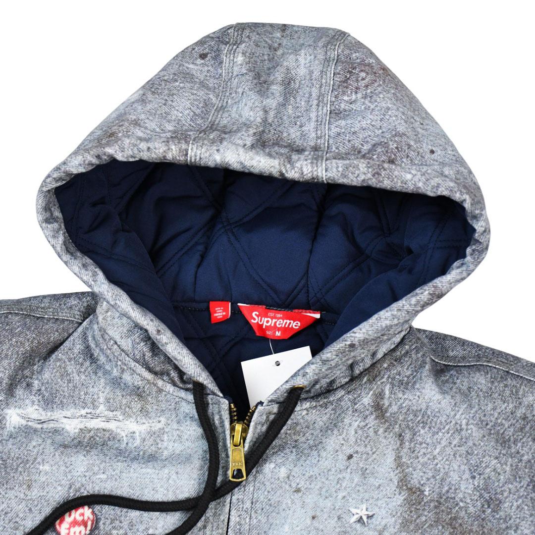 Supreme HJR Trompe L'oeil Hooded Work Jacket - PerfectKickZ