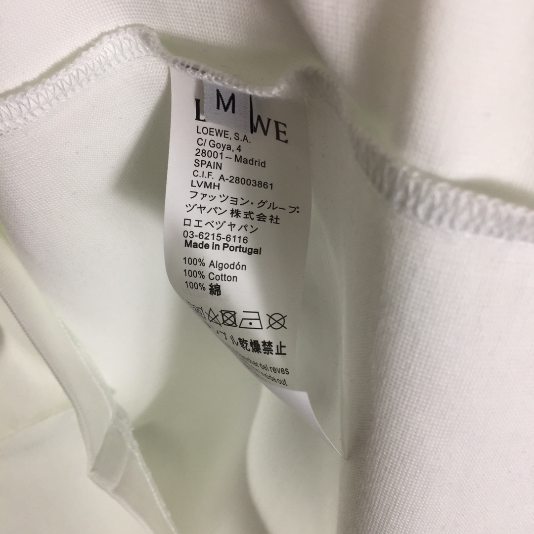 Loewe Loose Fit T-shirt In Cotton - PerfectKickZ