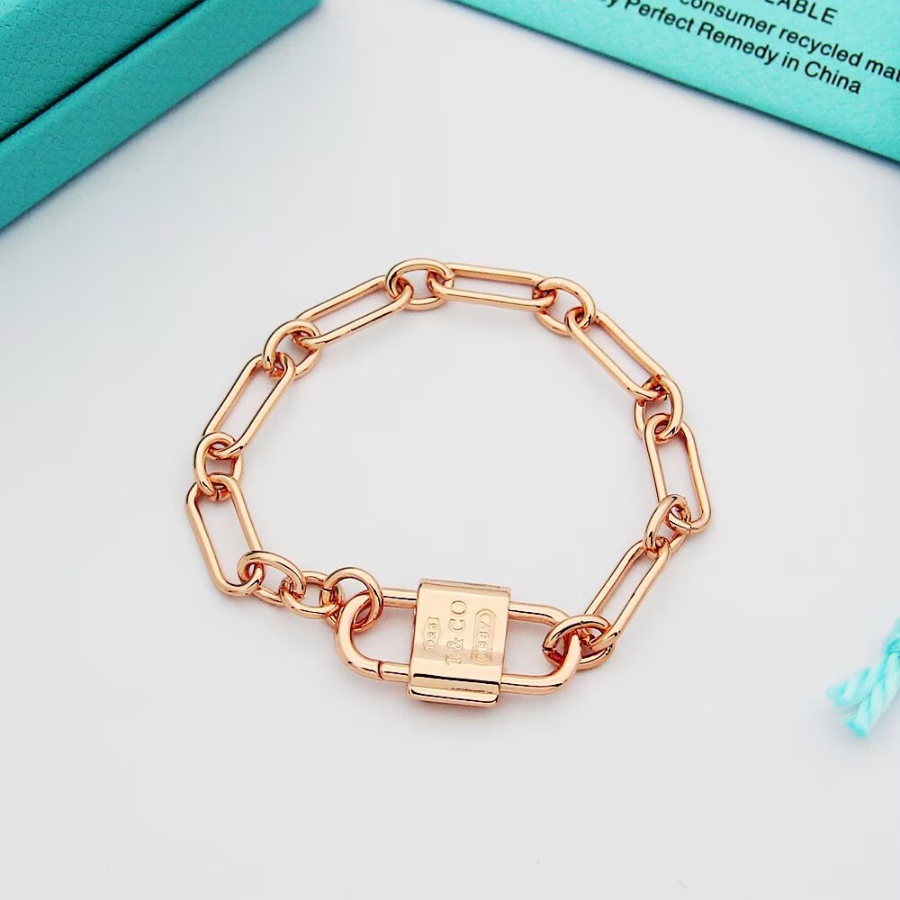 Tiffany 1837® Double Lock Bracelet - PerfectKickZ