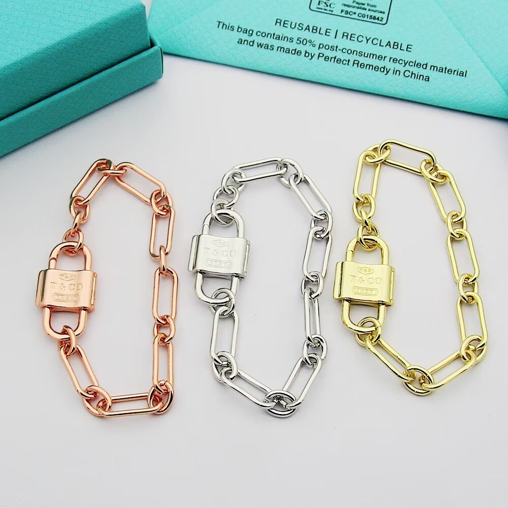 Tiffany 1837® Double Lock Bracelet - PerfectKickZ