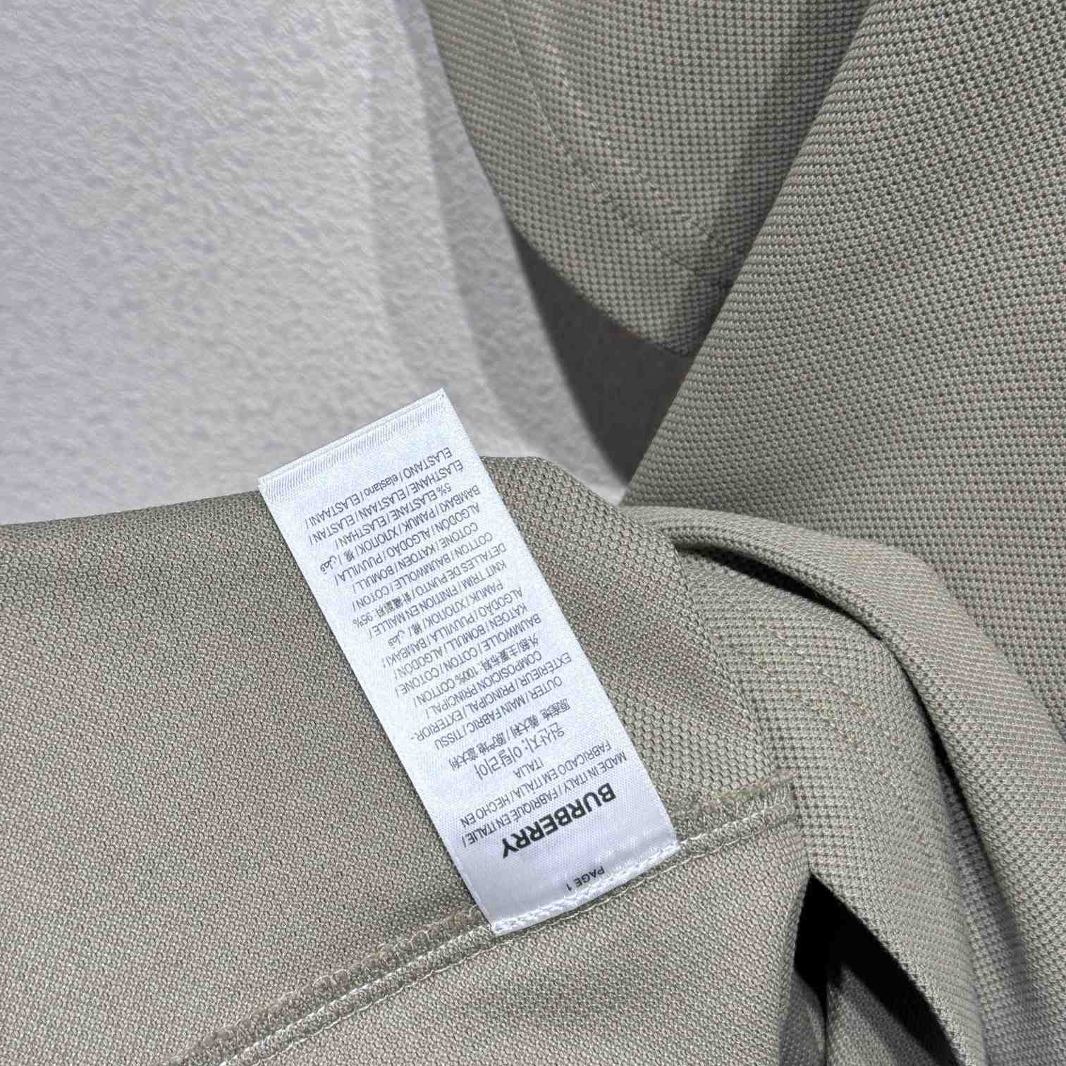 Burberry Cotton Polo Shirt - PerfectKickZ