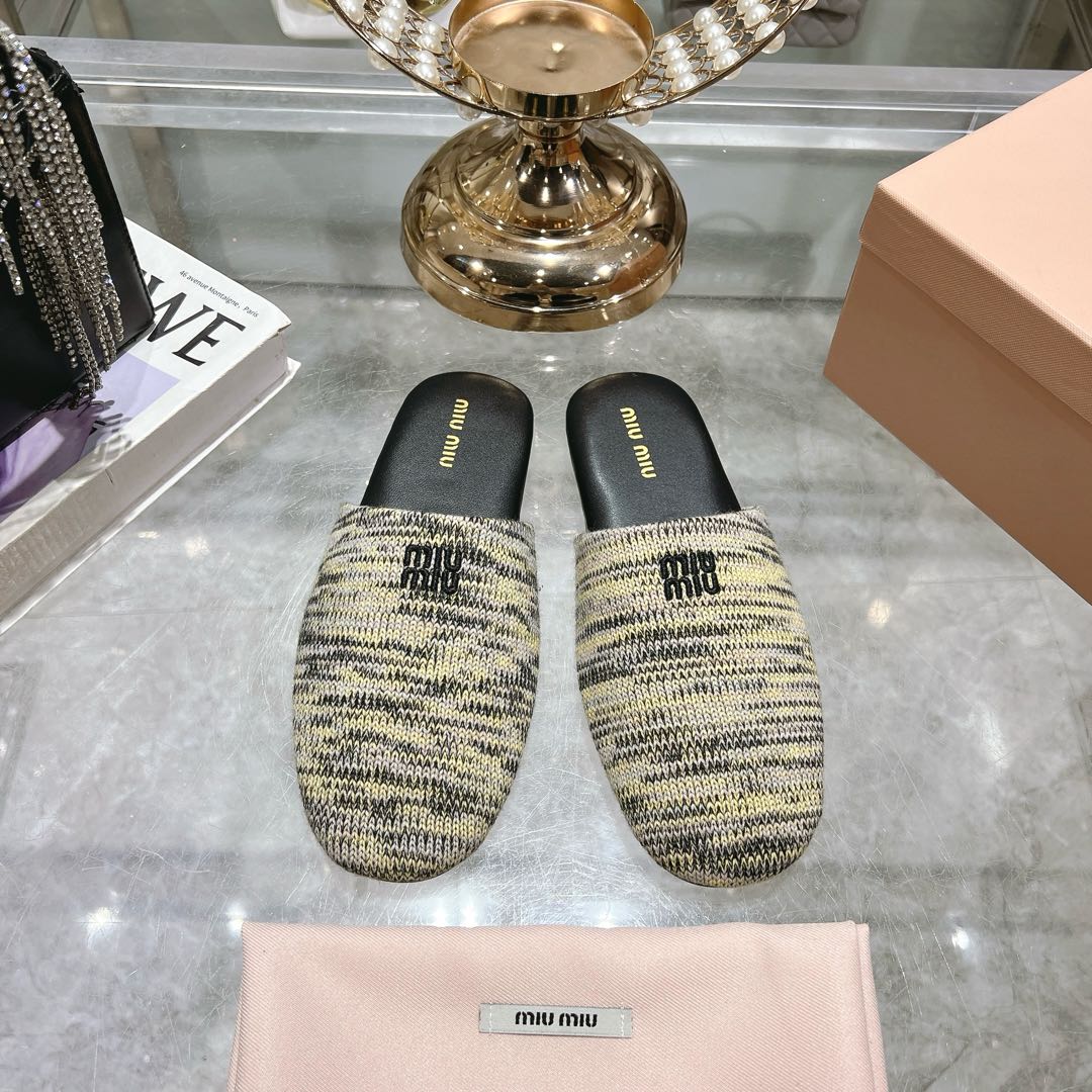 Miu Miu Wool slippers - PerfectKickZ