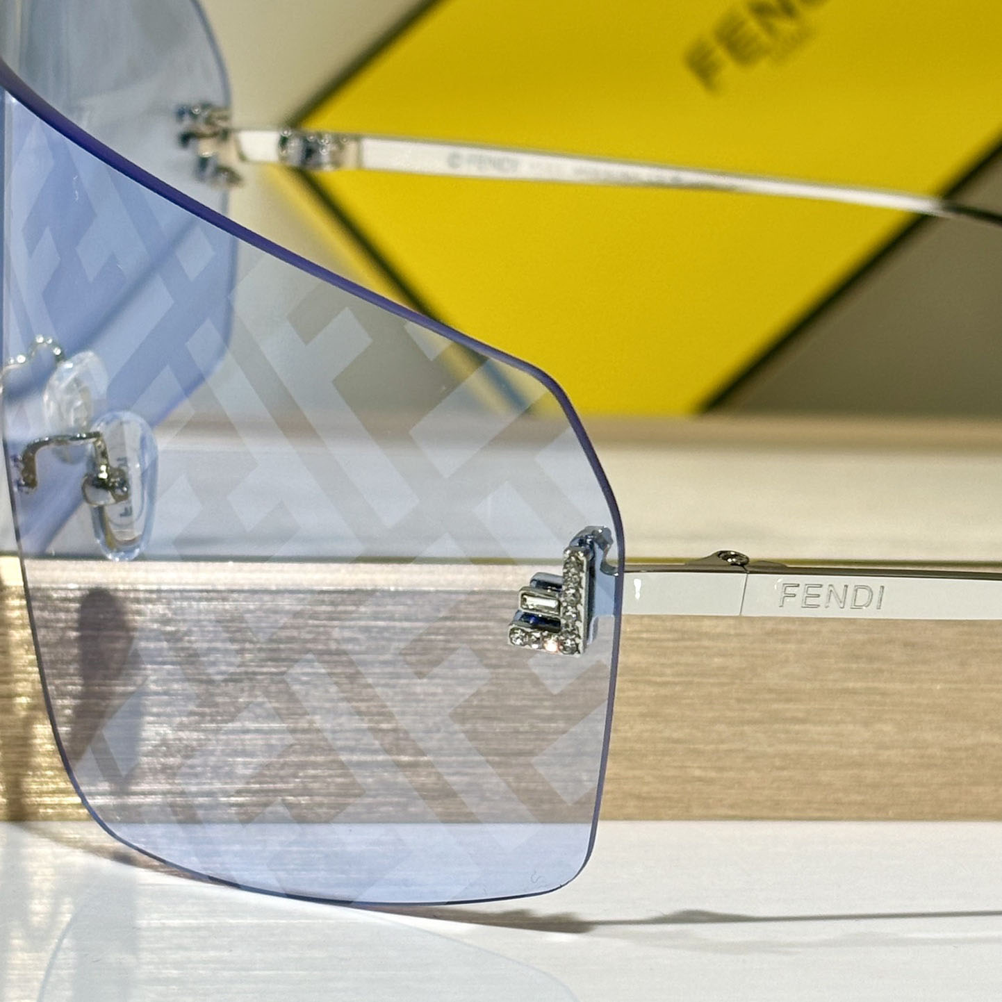 Fendi First Crystal Sunglasses     FE4121U - PerfectKickZ