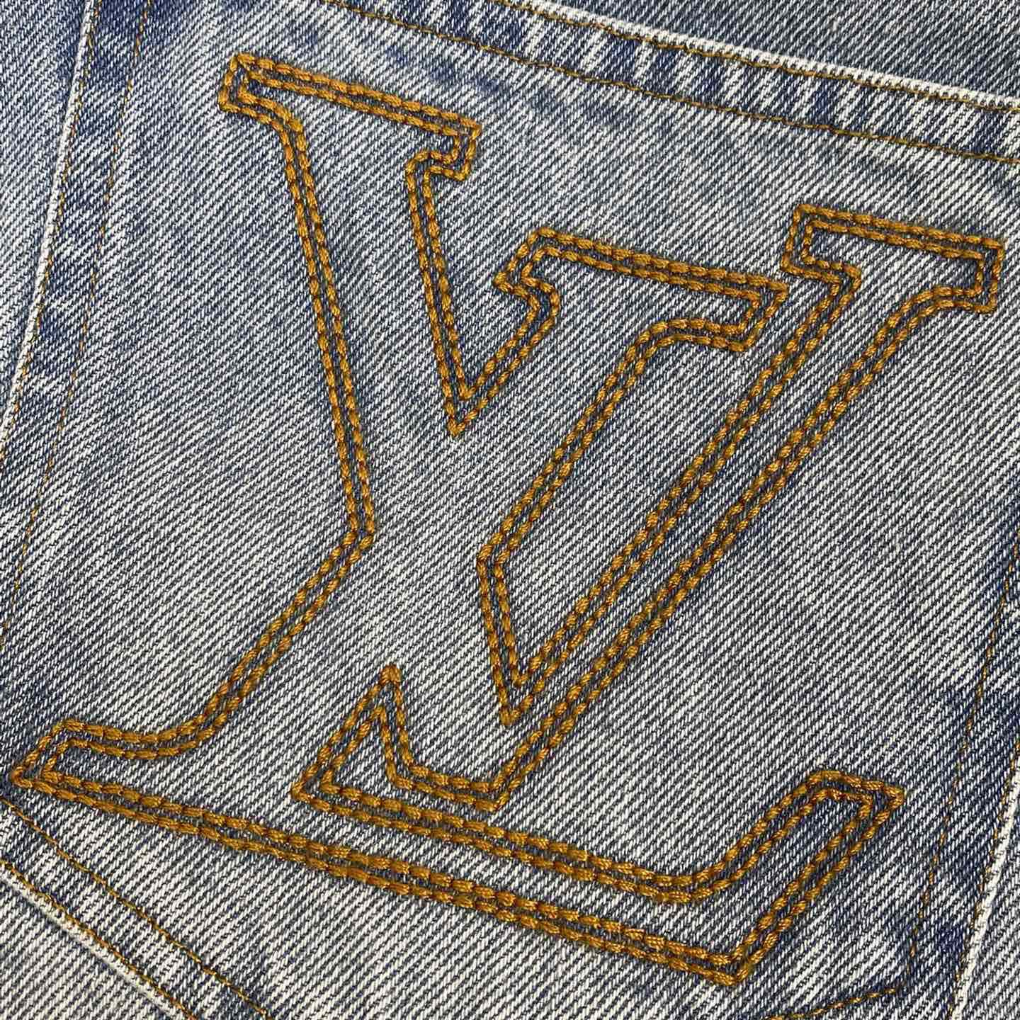 Louis Vuitton Wide Leg Fit Denim Pants  1AGIWK - PerfectKickZ