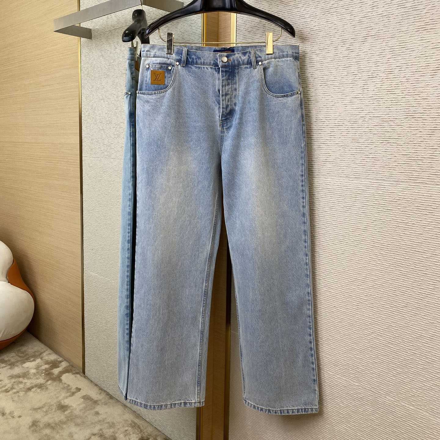 Louis Vuitton Wide Leg Fit Denim Pants  1AGIWK - PerfectKickZ
