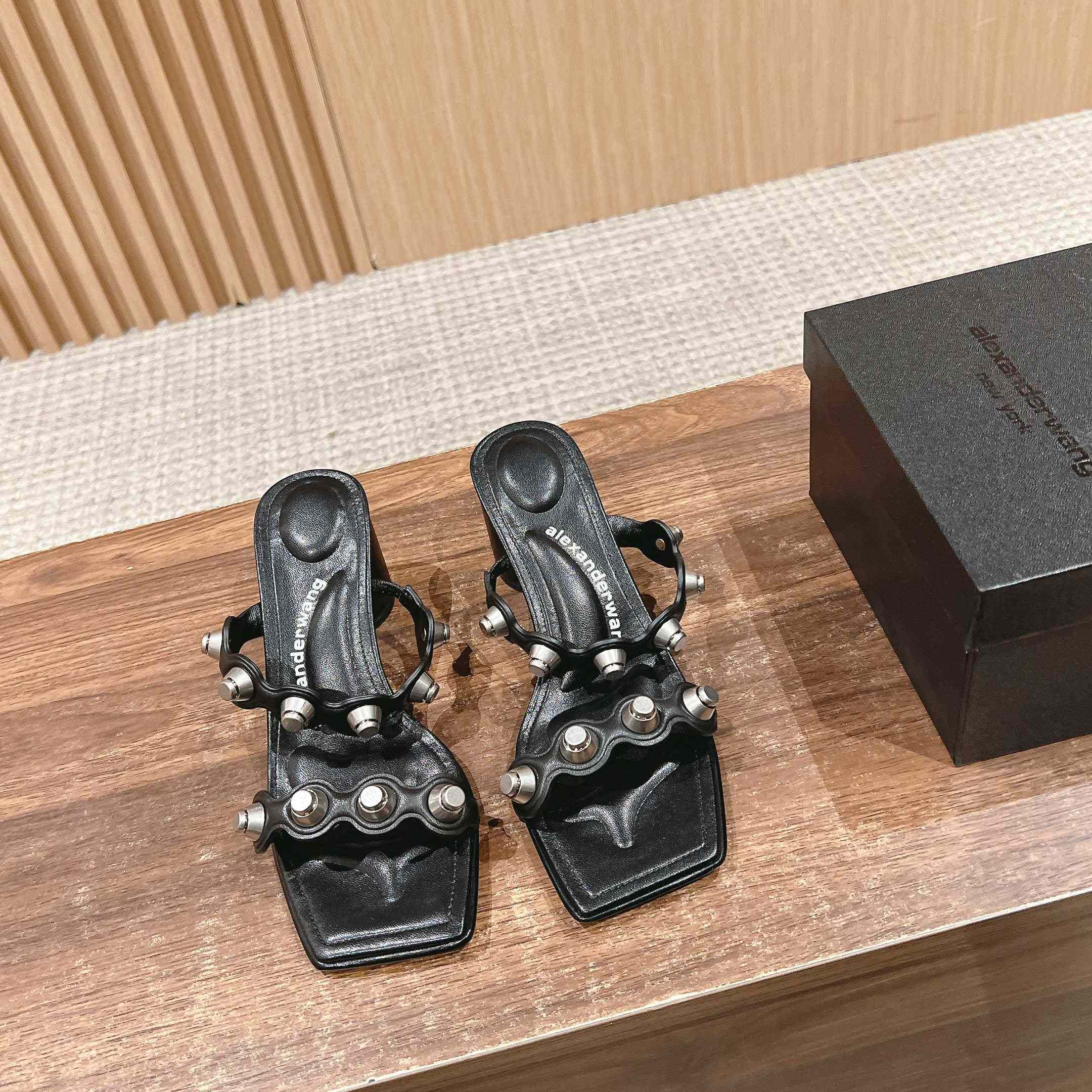 Alexander Wang 65mm Rexa Mules - PerfectKickZ