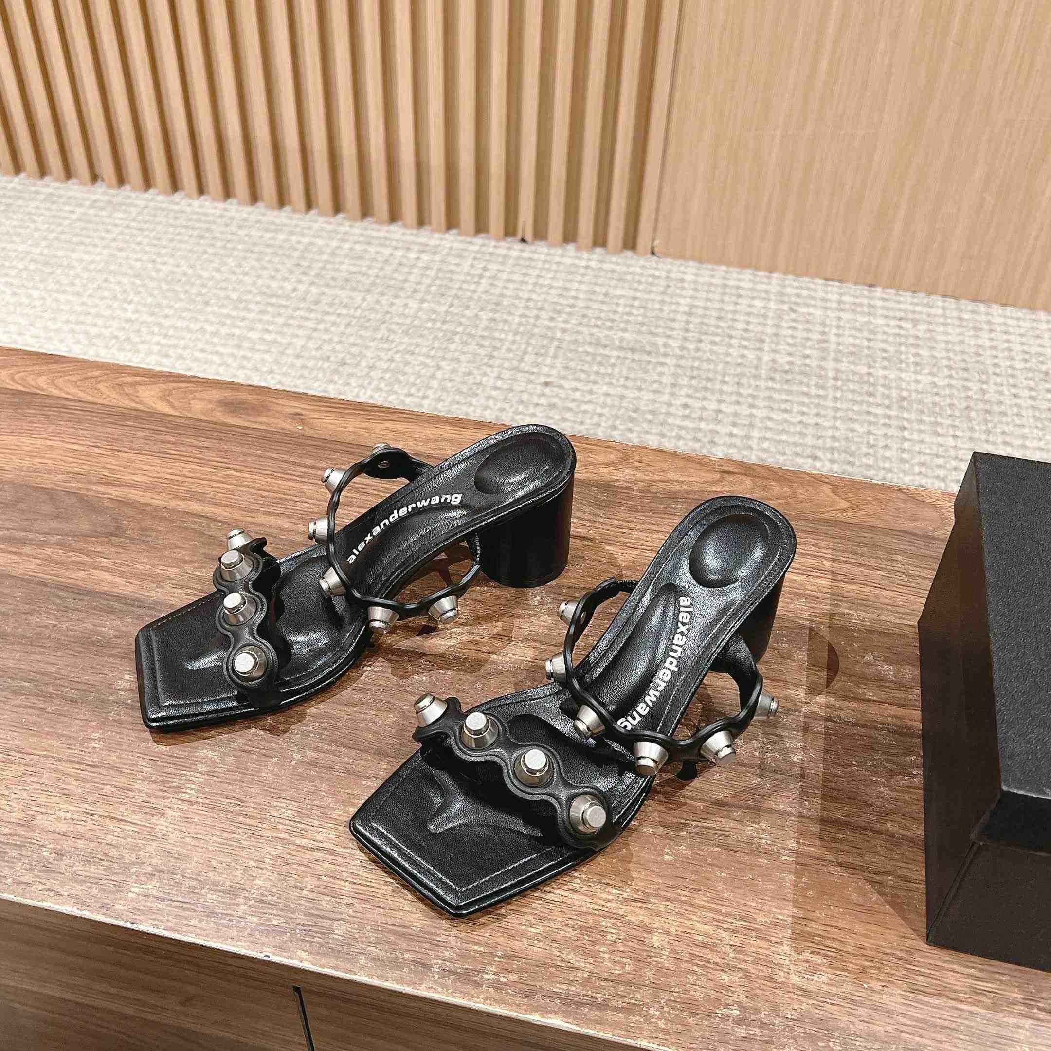 Alexander Wang 65mm Rexa Mules - PerfectKickZ