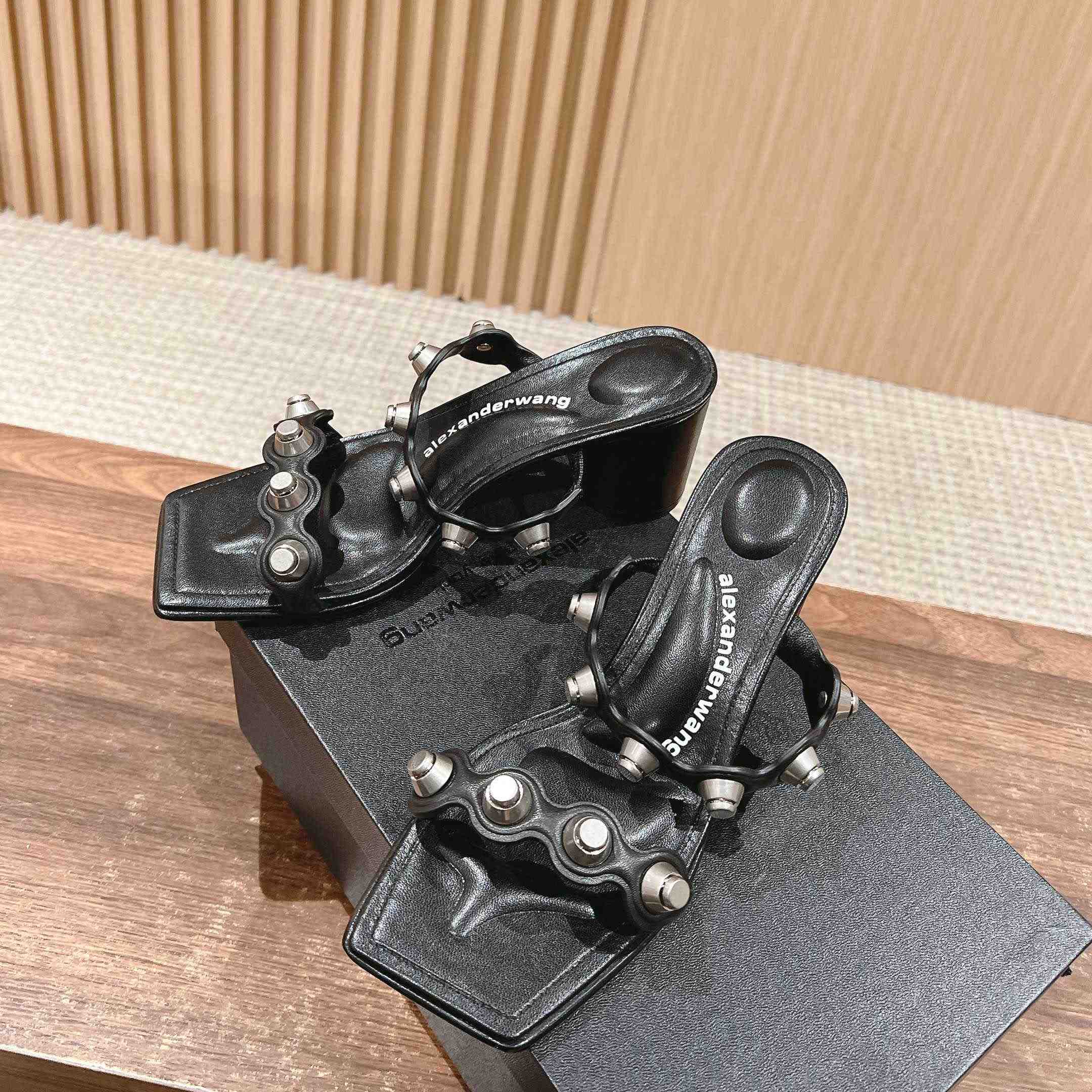 Alexander Wang 65mm Rexa Mules - PerfectKickZ