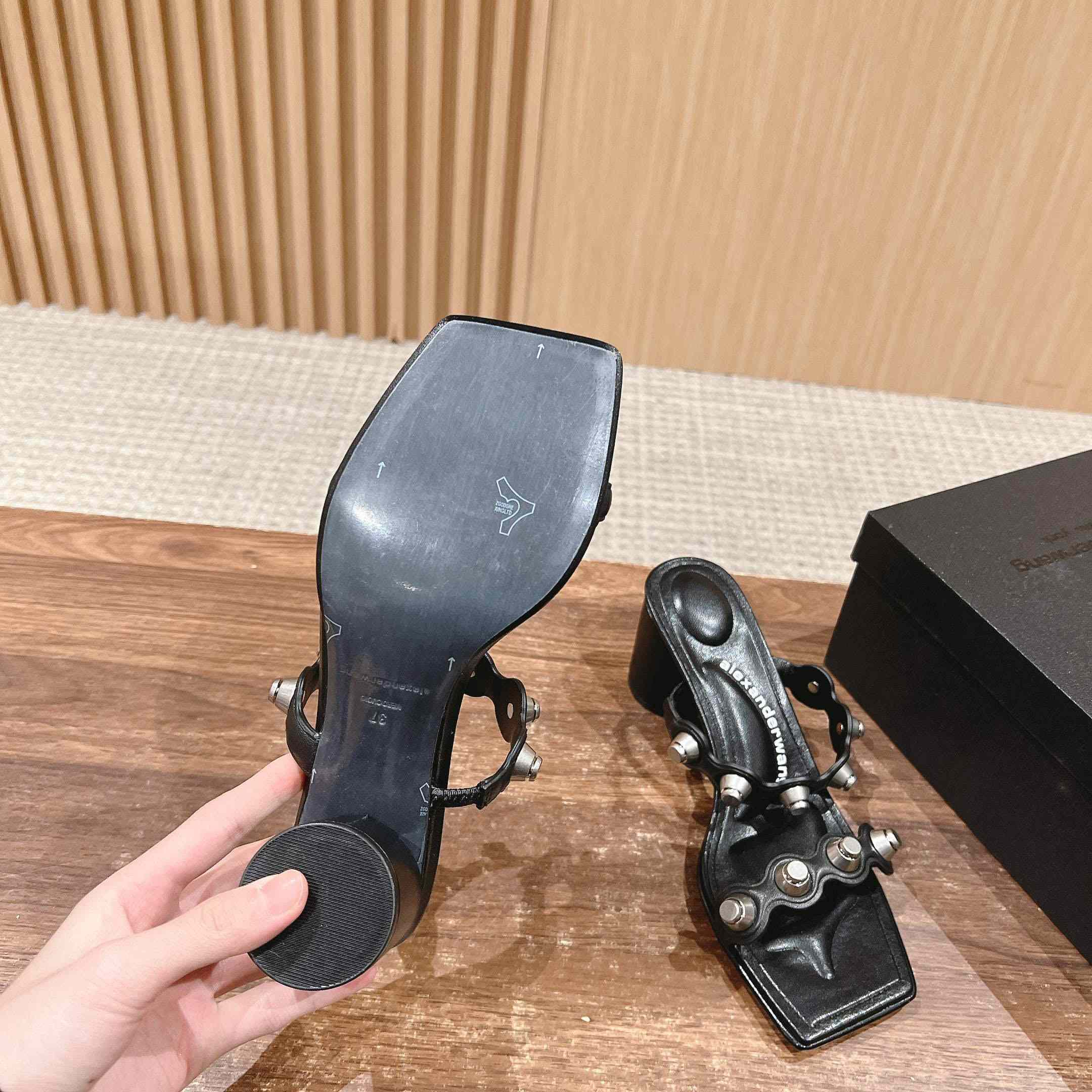 Alexander Wang 65mm Rexa Mules - PerfectKickZ