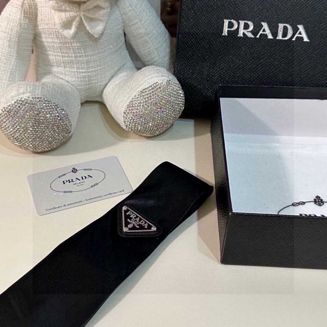 Prada Prada Logo Tie - 