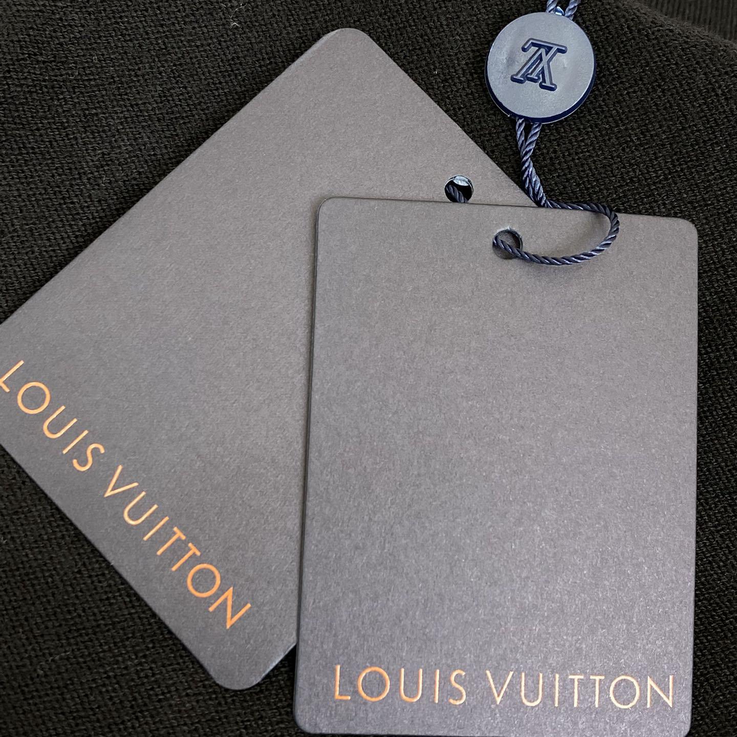 Louis Vuitton Monogram Embellished Wool Evening Crewneck   - PerfectKickZ