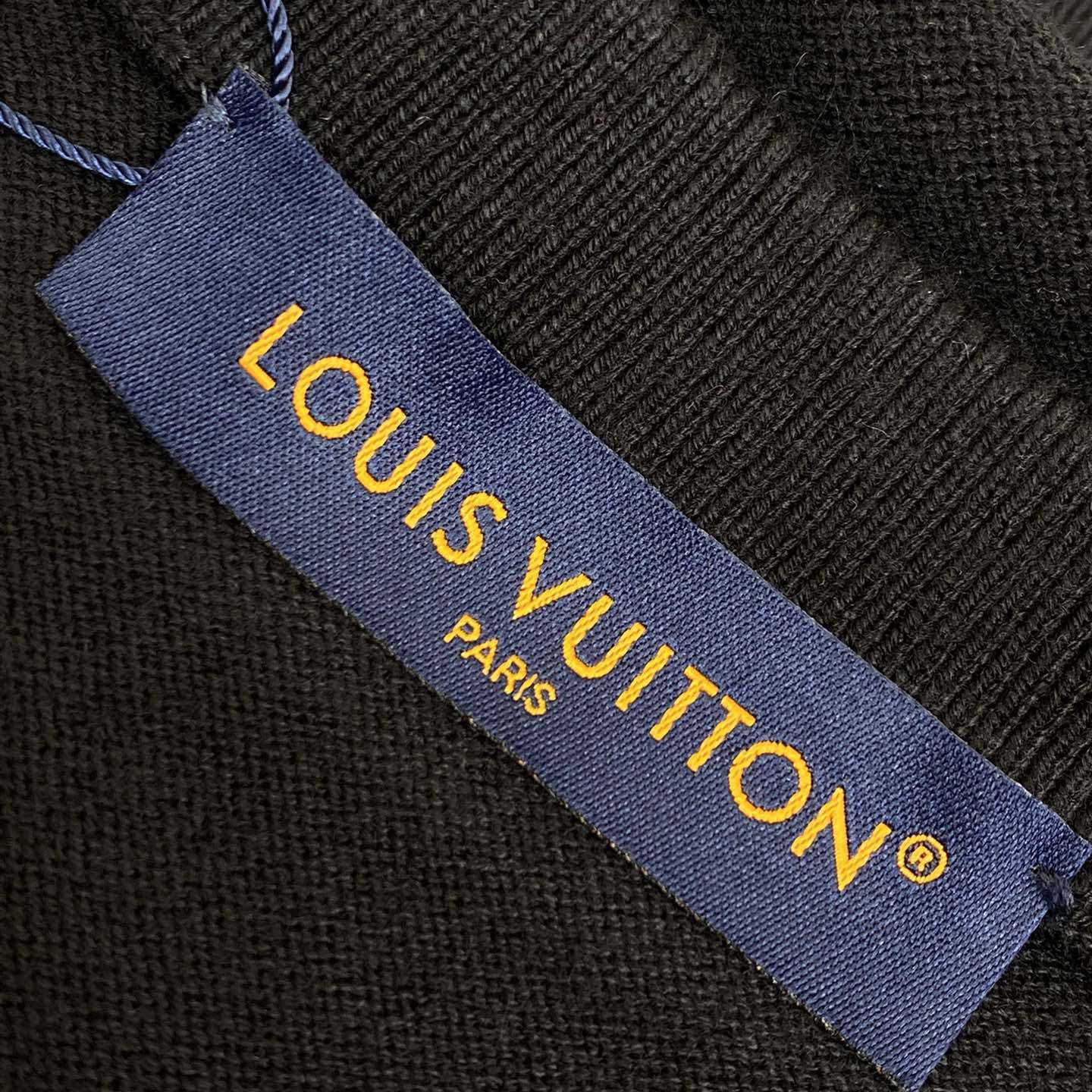 Louis Vuitton Monogram Embellished Wool Evening Crewneck   - 