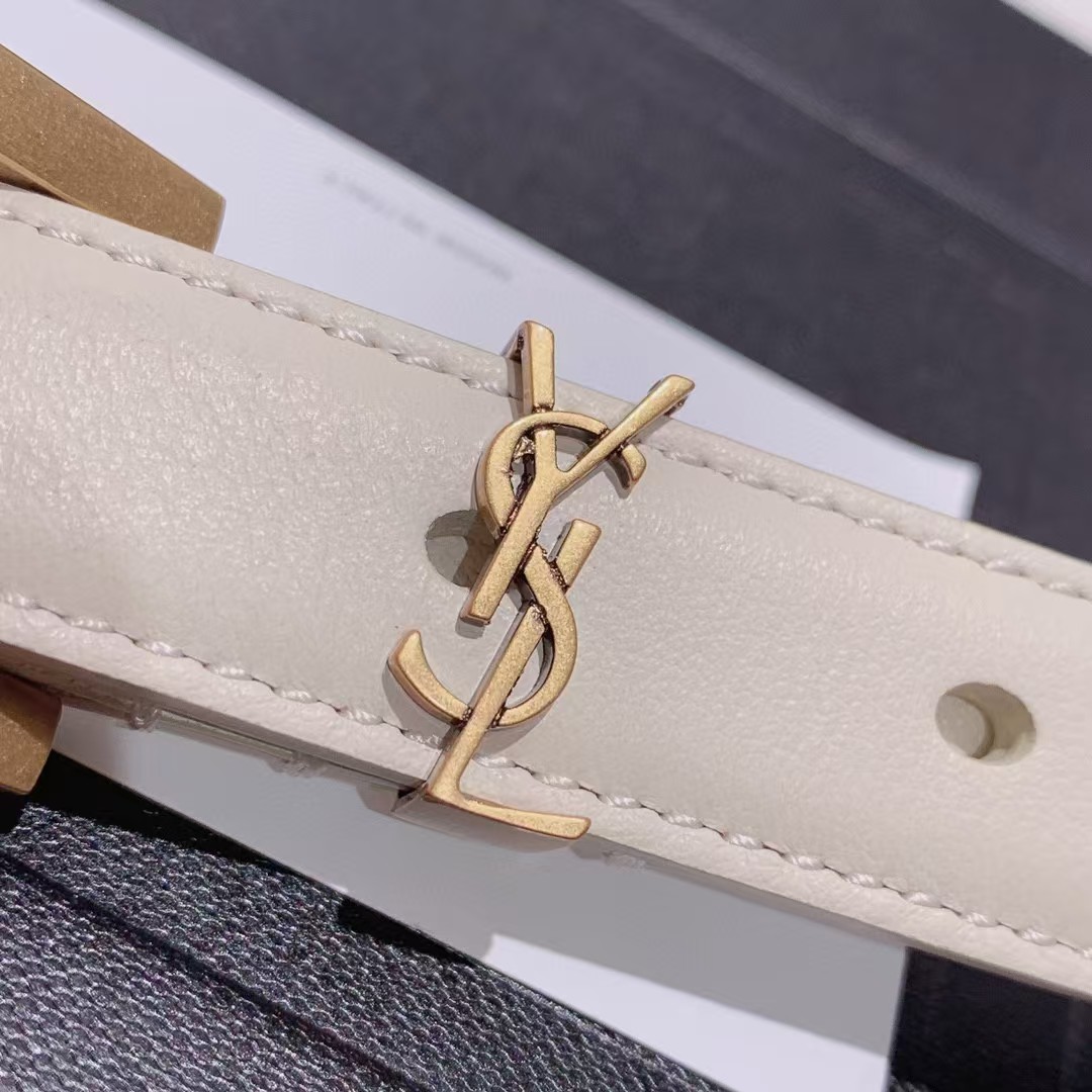 Saint Laurent Leather Belt     - PerfectKickZ