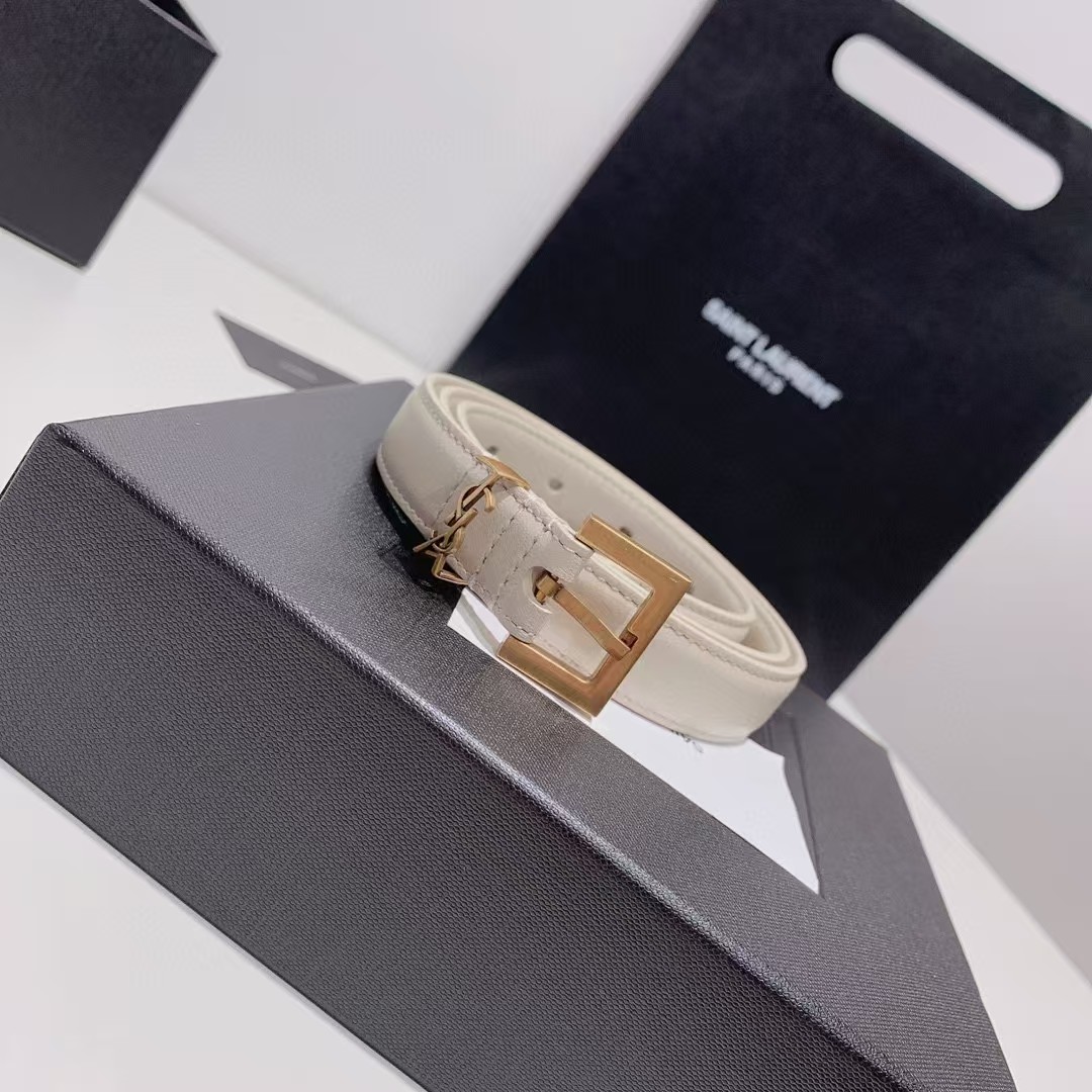 Saint Laurent Leather Belt     - PerfectKickZ