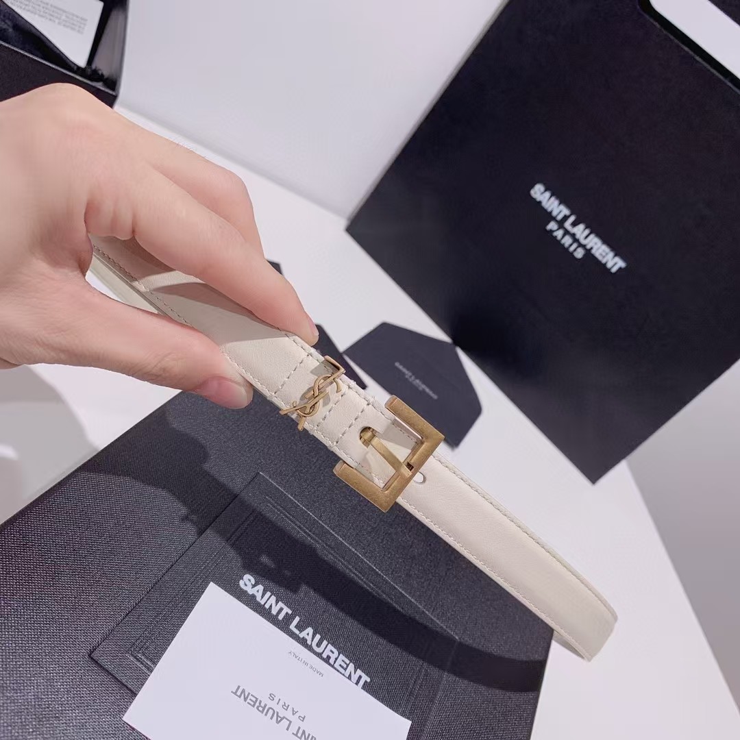 Saint Laurent Leather Belt     - PerfectKickZ
