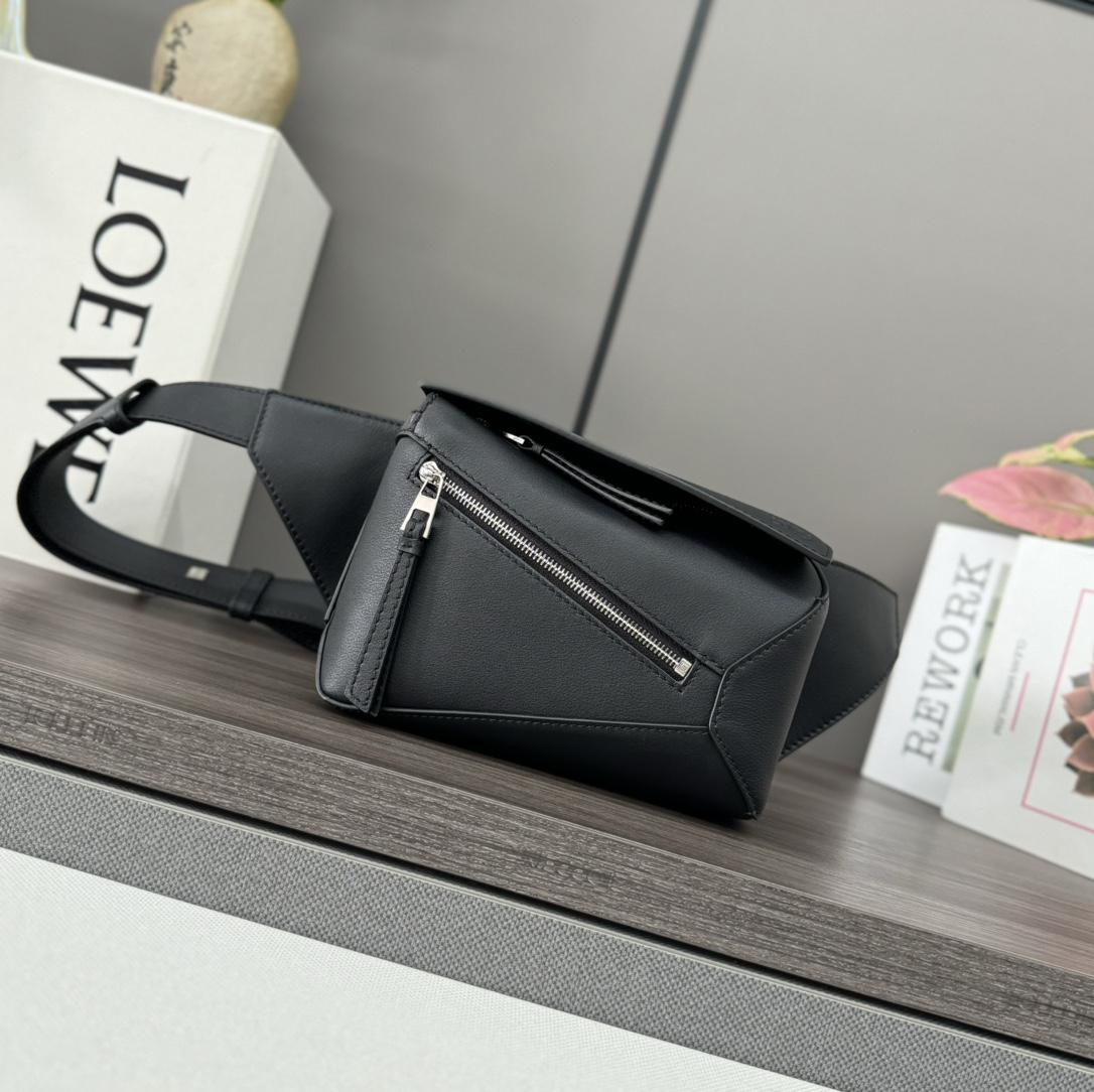 Loewe Small Puzzle Bumbag In Classic Calfskin - PerfectKickZ