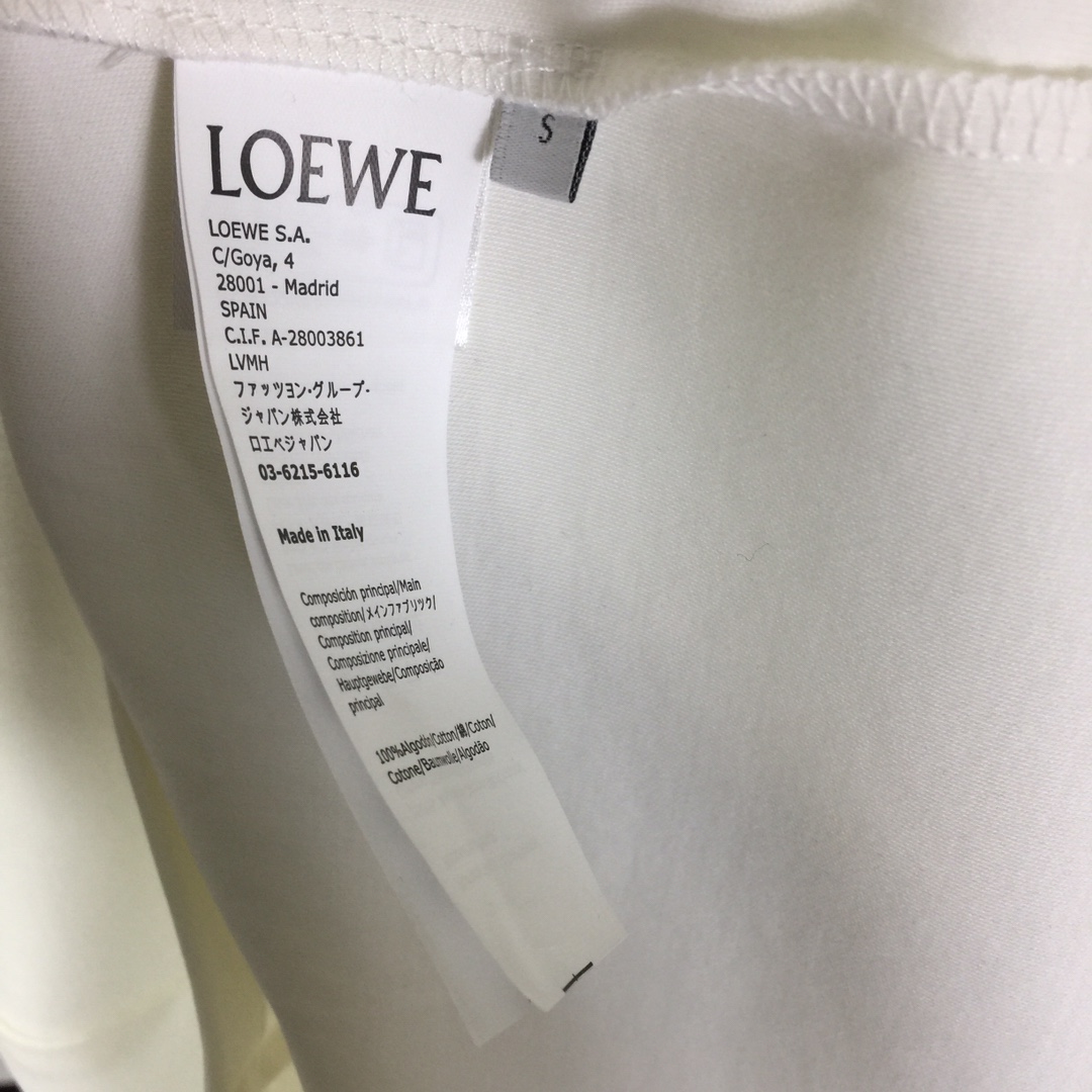 Loewe Relaxed Fit T-shirt In Cotton - PerfectKickZ