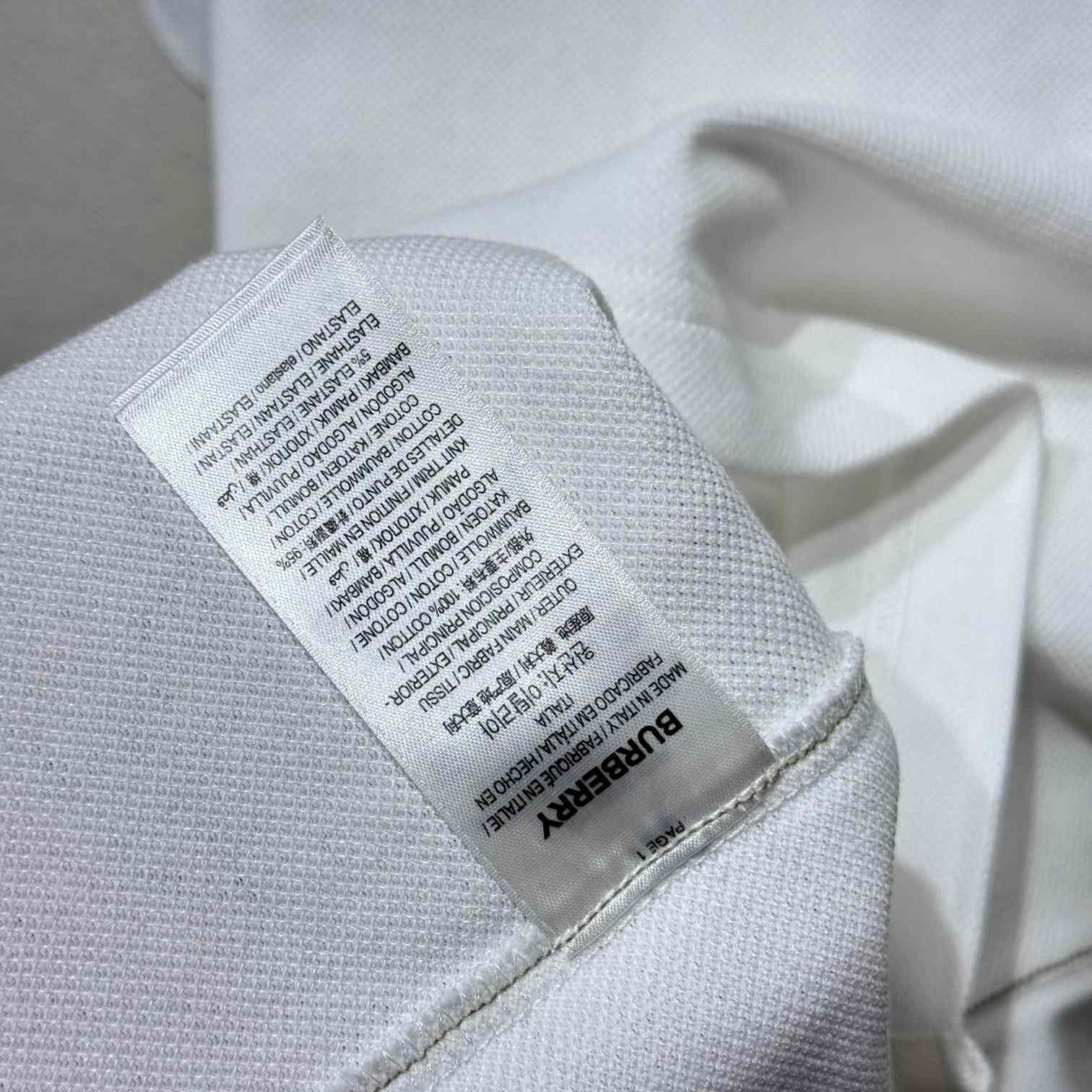 Burberry Cotton Polo Shirt - PerfectKickZ