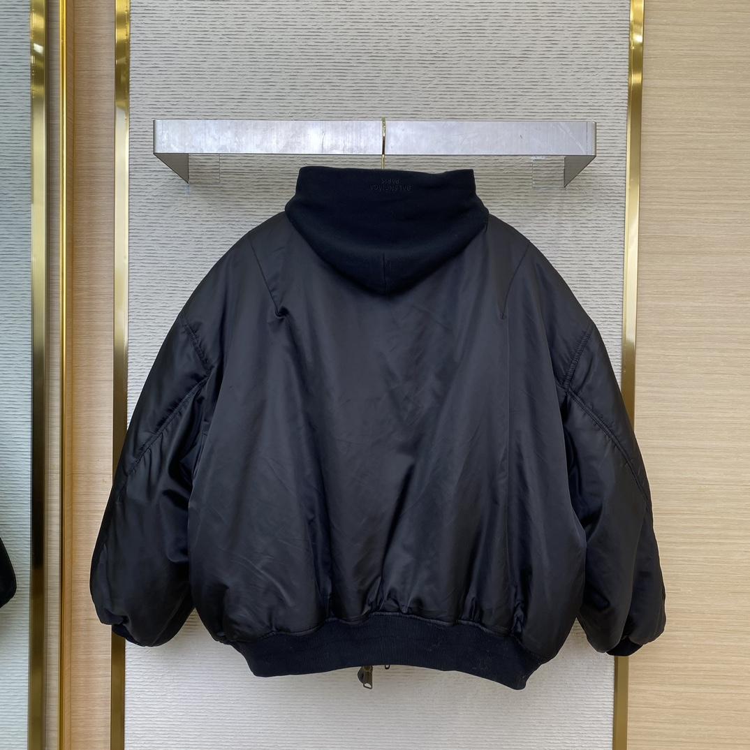 Balenciaga Bomber In Black  - PerfectKickZ
