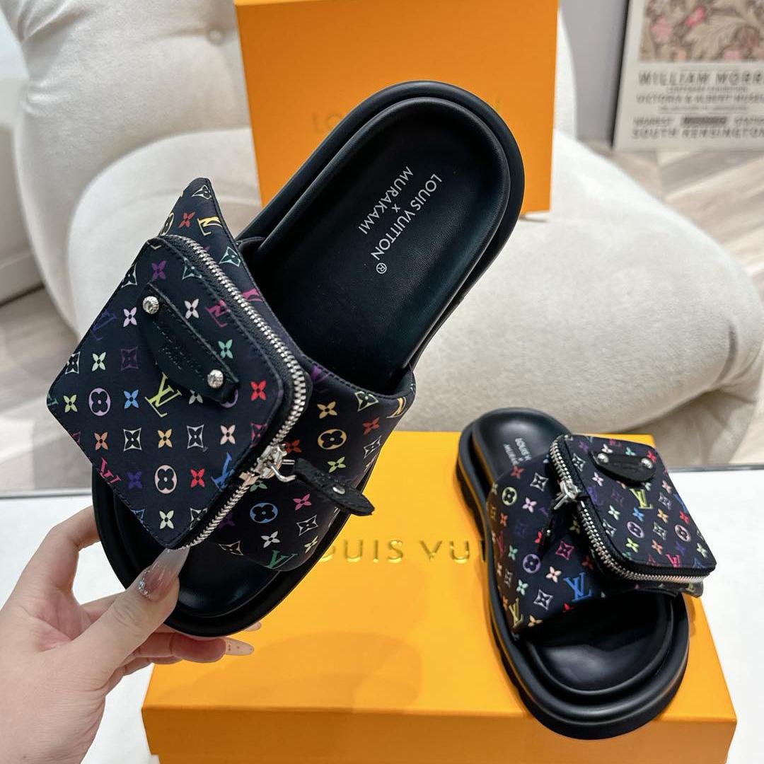 Louis Vuitton LV x TM Pool Pillow Flat Comfort Mule   1AGVRF - PerfectKickZ