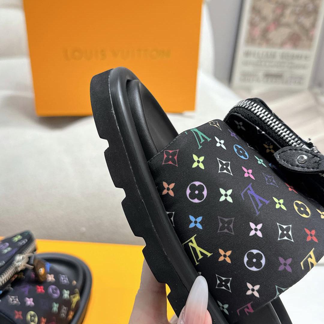 Louis Vuitton LV x TM Pool Pillow Flat Comfort Mule   1AGVRF - PerfectKickZ