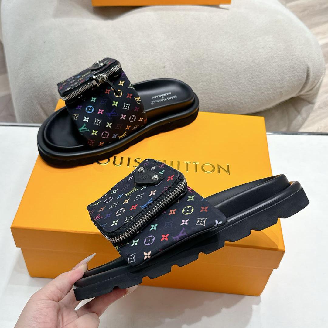 Louis Vuitton LV x TM Pool Pillow Flat Comfort Mule   1AGVRF - PerfectKickZ