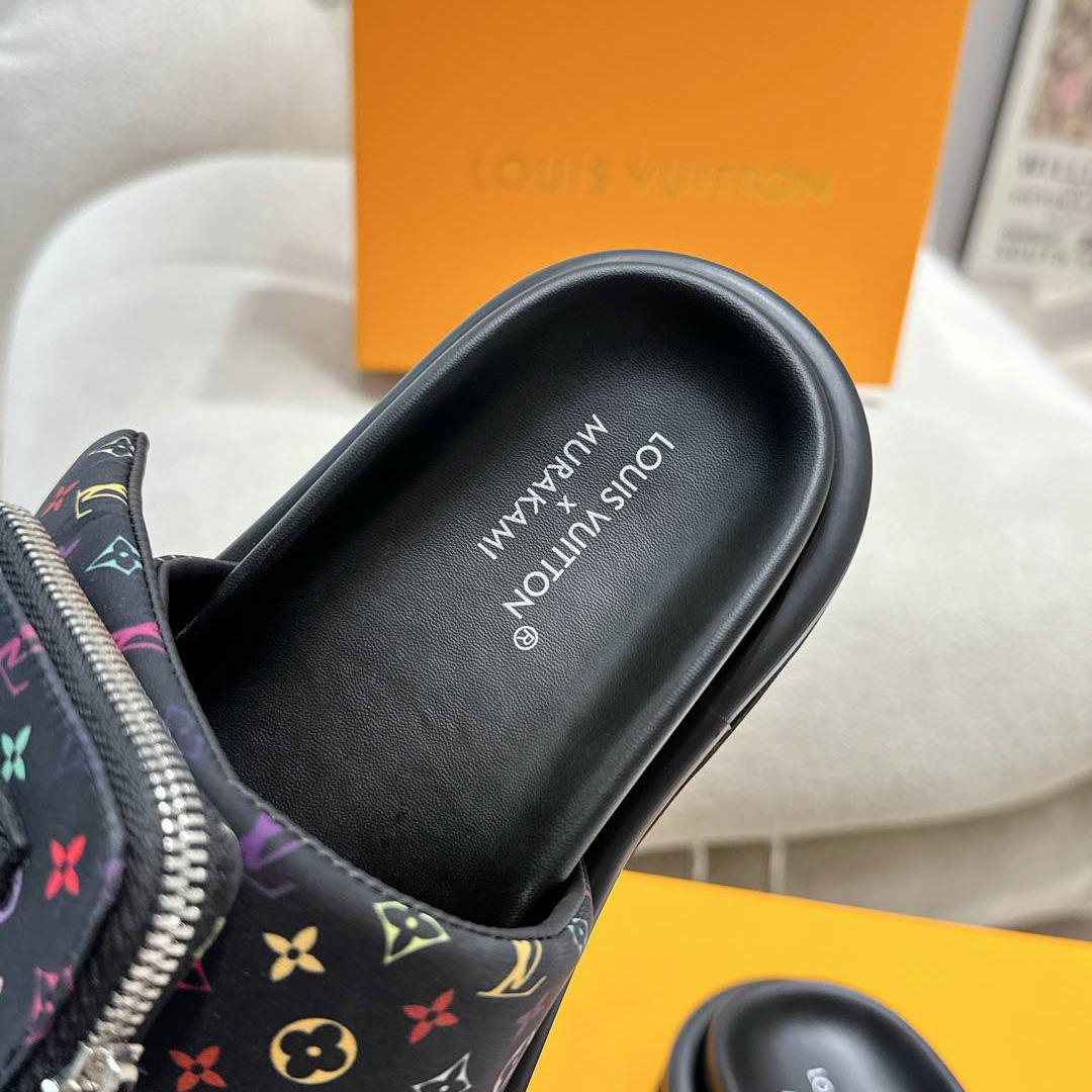 Louis Vuitton LV x TM Pool Pillow Flat Comfort Mule   1AGVRF - PerfectKickZ