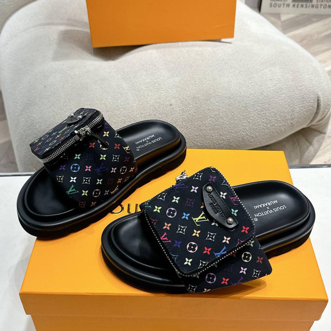 Louis Vuitton LV x TM Pool Pillow Flat Comfort Mule   1AGVRF - PerfectKickZ