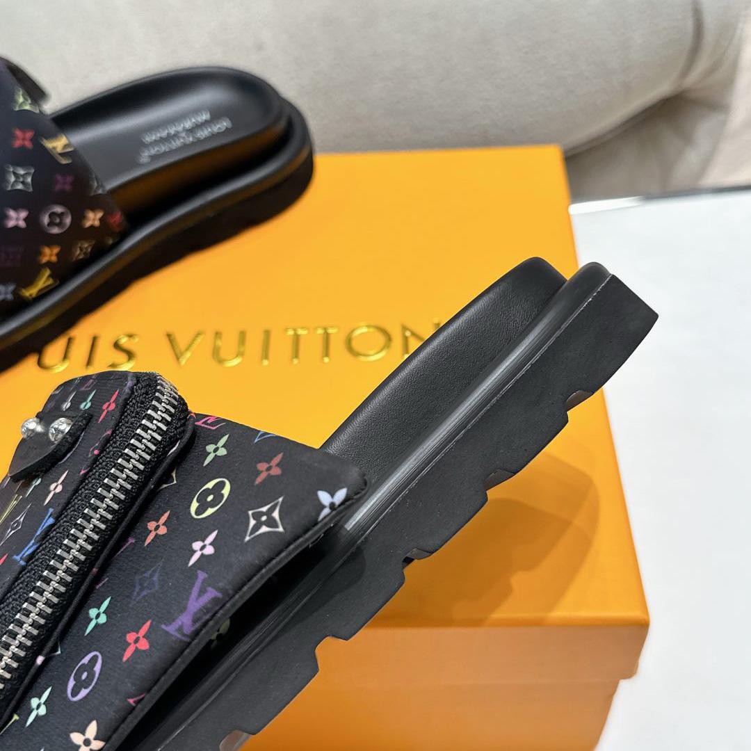 Louis Vuitton LV x TM Pool Pillow Flat Comfort Mule   1AGVRF - PerfectKickZ