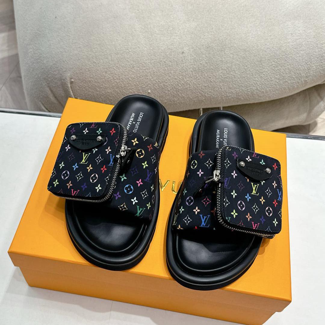 Louis Vuitton LV x TM Pool Pillow Flat Comfort Mule   1AGVRF - PerfectKickZ