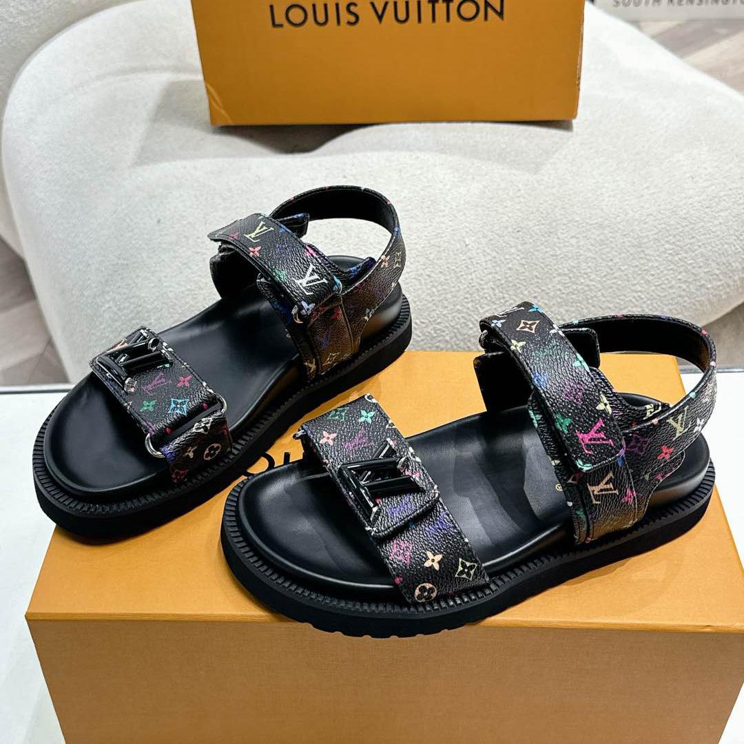 Louis Vuitton LV x TM LV Sunset Flat Comfort Sandal   1AGXFD - PerfectKickZ