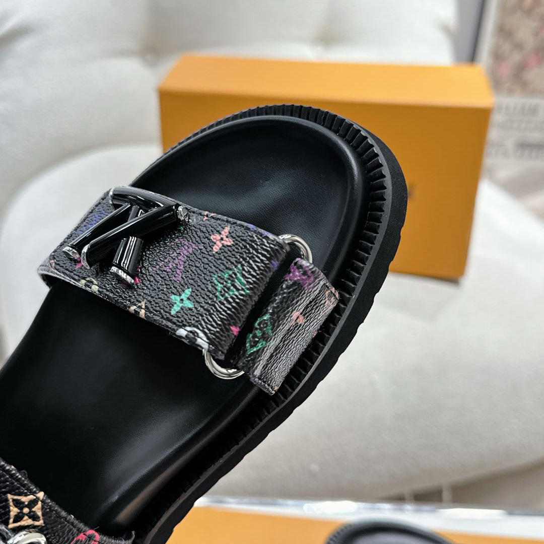 Louis Vuitton LV x TM LV Sunset Flat Comfort Sandal   1AGXFD - PerfectKickZ