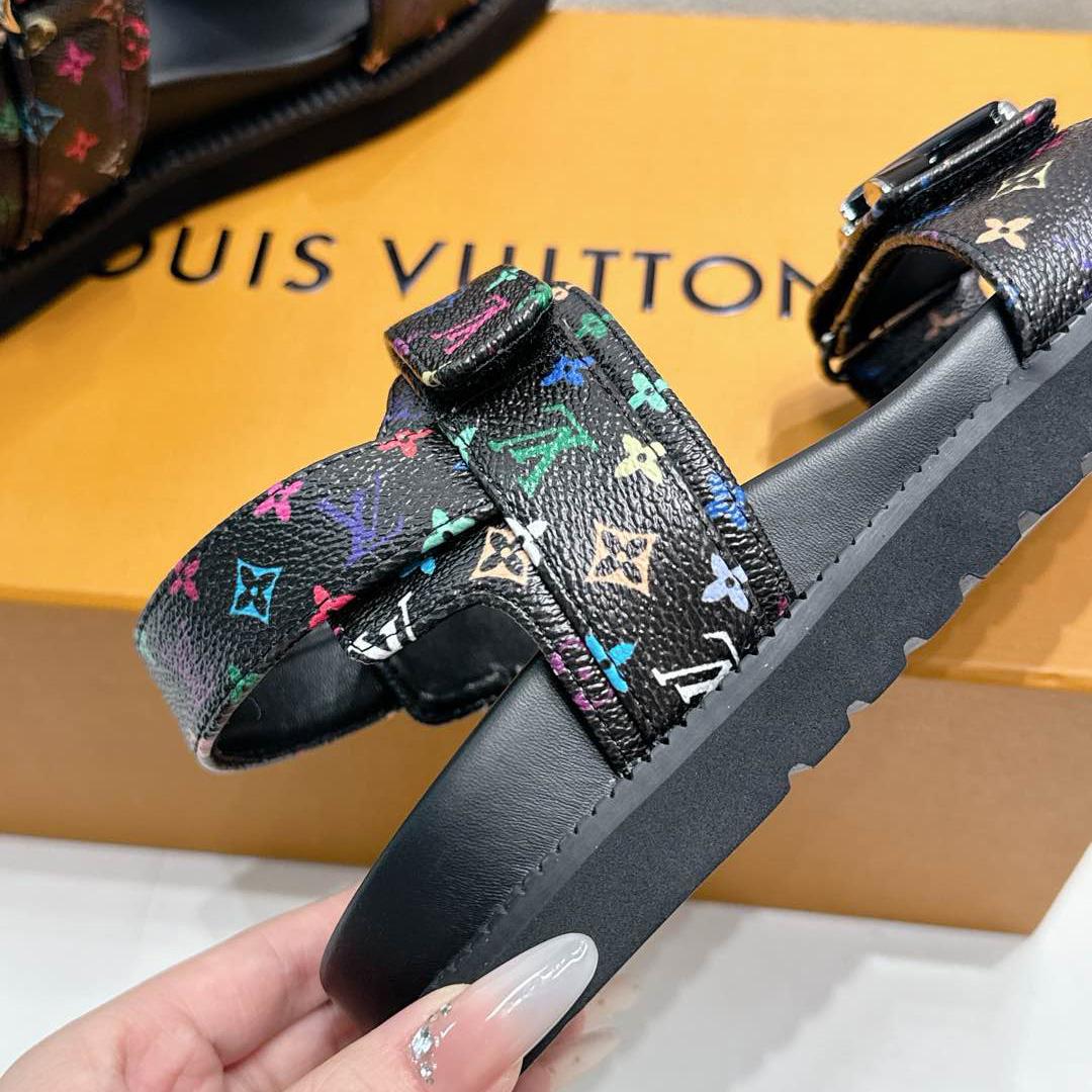 Louis Vuitton LV x TM LV Sunset Flat Comfort Sandal   1AGXFD - PerfectKickZ