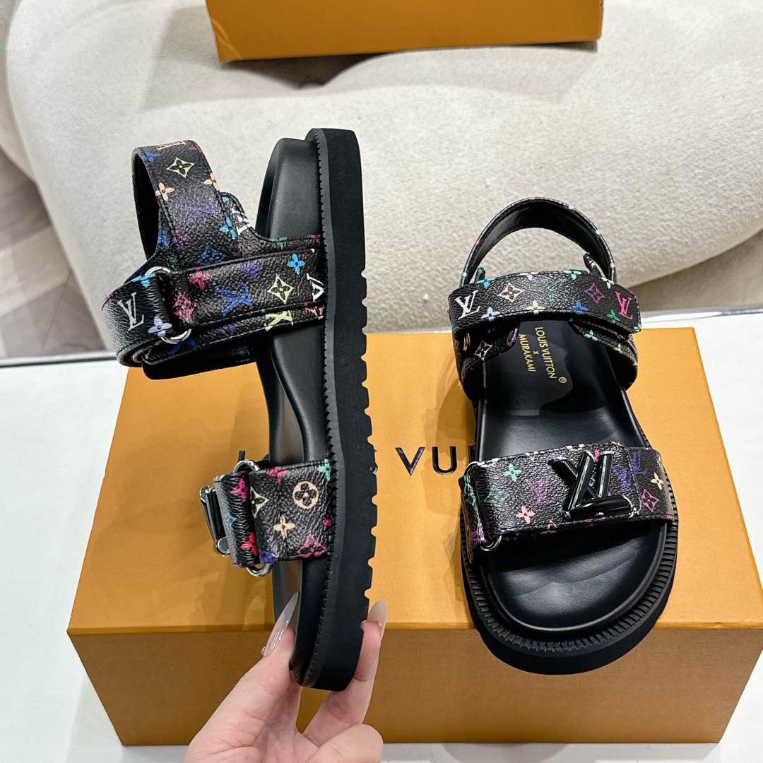 Louis Vuitton LV x TM LV Sunset Flat Comfort Sandal   1AGXFD - PerfectKickZ