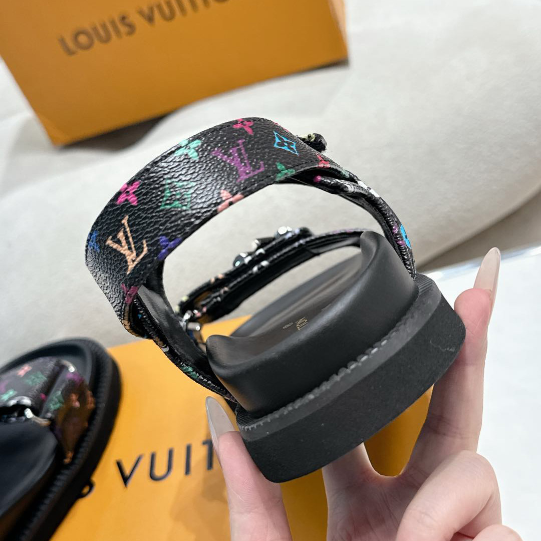Louis Vuitton LV x TM LV Sunset Flat Comfort Sandal   1AGXFD - PerfectKickZ